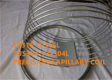 TP316 / SUS316L Corrosion Resistant Stainless Steel Capillary Good Welding Performance