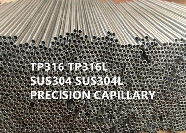 TP316 / SUS316L Corrosion Resistant Stainless Steel Capillary Good Welding Performance