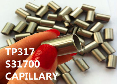 TP317 / S31700 Special Alloys Capillary 0.25 - 8.0mm OD For Horological Industry