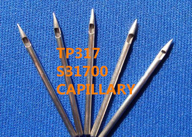 TP317 / S31700 Special Alloys Capillary 0.25 - 8.0mm OD For Horological Industry