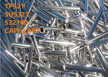 TP321 Stainless Steel Special Alloys Capillary High Temperature Resistance