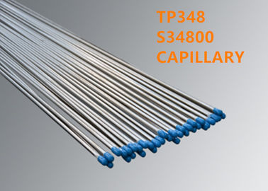 Optical Fiber Accessories TP348 / S34800 Welded Or Seamless Capillary