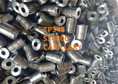 Optical Fiber Accessories TP348 / S34800 Welded Or Seamless Capillary