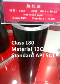 L80 Seamless Pipe Corrosion Resistant Metals , Heat Resistant Alloys For API Tubing