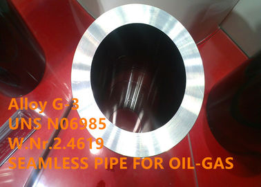 Corrosion Resistant Seamless Pipe Special Alloys For Petrochemical Industry G-3 / UNS N06985