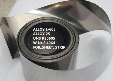 L-605 / UNS R30605 High Performance Alloys , High End Special Alloys For Medical Implant Device