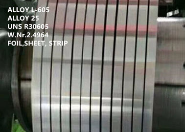 L-605 / UNS R30605 High Performance Alloys , High End Special Alloys For Medical Implant Device