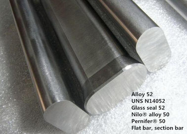 Glass Seal 52 Nickel Iron Alloy Bar / Strip For Hermetic And Electronic Tube